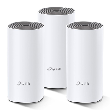 Mesh система TP-Link Deco E4 3-pack (AC1200, 2xFE WAN/LAN, MESH, 2 антени, 3-pack)