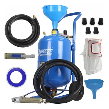 Піскоструминний апарат Mar-Pol M80590R Ripper 19 л (5 GAL) фарбопульт Блакитний