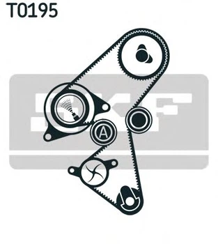 Комплект ремня ГРМ + насос SKF VKMC 03316 SKF (VKMC03316)