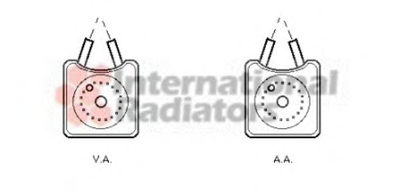 Радіатор масляний VARIOUS AUDI/VW/SEAT/FORD Van Wezel Van Wezel (58003106)