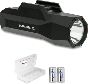 Підствольний ліхтар INFORCE WILD2 PML White Light Black Body (WLD2-05-1)