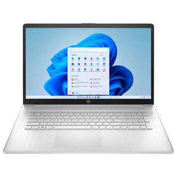 Ноутбук HP 17-cn3015ua 17.3" FHD IPS AG, Intel i5-1335U, 16GB, F512GB, UMA, DOS, сріблястий