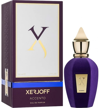 Woda perfumowana unisex Xerjoff V Accento 50 ml (8033488158743)