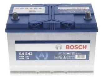 Автомобильный аккумулятор BOSCH 85Ah/800A/P+EFB S4 S4 E42 (BS 0092S4E420)