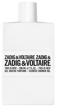 Гель для душу Zadig & Voltaire This is Her! 200 мл (3423474892150)