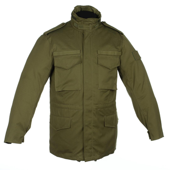 Куртка тактична Brotherhood M65 хакі олива демісезонна з просоченням 44-170