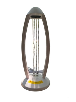 Кварцова лампа бактерицидна VHG TR-1 38W дезінфекція на 360° дистанційне керування, White