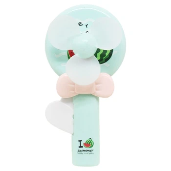 Ручной вентилятор I love summer голубой MIC (KD108) (215124)