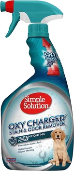 Simple Solution OXY CHARGED STAIN & ODOR REMOVER Средство для удаления пятен и запаха мочи собак 945 мл