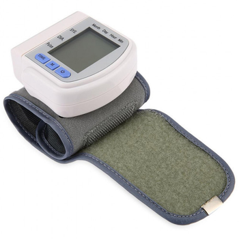 Тонометр цифровой Automatic wrist watch Blood Pressure Monitor RN 506 на запястье (FG22)