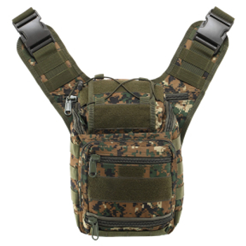 Рюкзак-сумка тактическая штурмовая SILVER KNIGHT TY-803 размер 25х23х10см 6л Цвет: Камуфляж Marpat