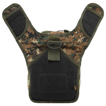 Рюкзак-сумка тактическая штурмовая SILVER KNIGHT TY-803 размер 25х23х10см 6л Цвет: Камуфляж Marpat