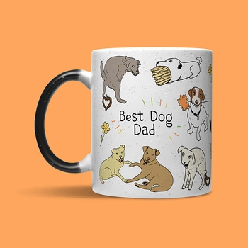Best Dog Dad | Кружка - хамелеон