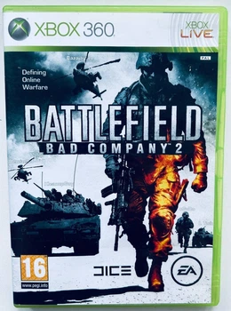 Battlefield: Bad Company 2, Б/В, російська версія - диск для Xbox 360