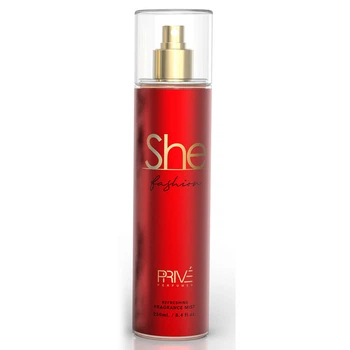 Парфюмированный спрей для тела женский Prive Parfums She Fashion 250 мл (MM36052)