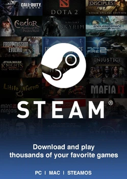 Код активации Steam Gift Card (Стим) на 20 GBP UK-регион