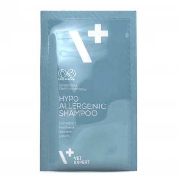 Шампунь Vet Expert Hypoallergenic Shampoo гипоаллергенный для кошек и собак, саше 20x15мл (5902414200364)