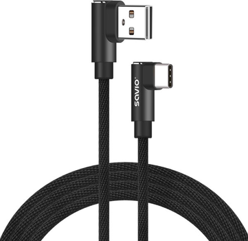 Кабель Savio CL-163 USB - USB Type-C 1 м (SAVKABELCL-163)