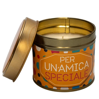 Ароматическая свечка Magic Lights Per unamica speciale, 7,5*7 см, ваниль (40009-1)