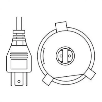 BOSCH LED Gigalight автолампа H4 12V 30W 6000К (2шт.) холодний Bosch (1987301554)