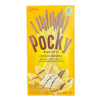 Японські палички в глазурі Pocky Choco Banana 37 грам