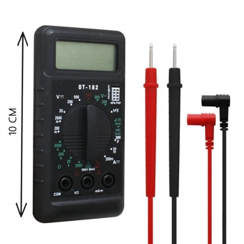 Цифровий мультиметр DT-182 тестер вольтметр ( ) FG22