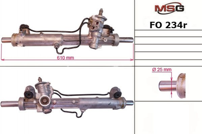 Рульова рейка з ГУР Ford Focus MSG (FO234R)