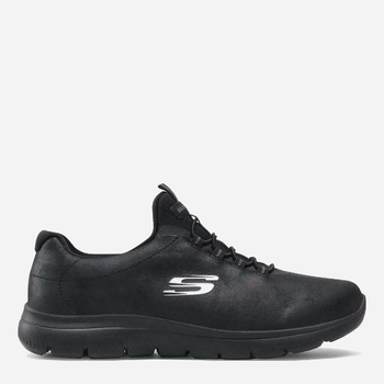 Sneakersy damskie na platformie do kostki Skechers Summits - Itz Bazik 88888301-BBK 37 (7US) 24 cm Czarne (193642660937)