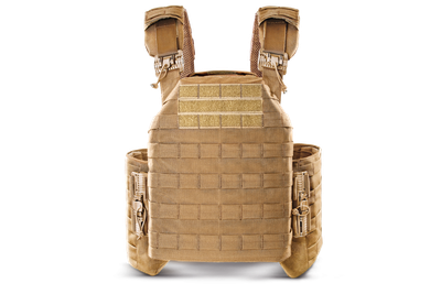 Плитоноска / тактичний жилет Plate Carrier U-WIN PRO зі швидким скиданням 280х360 з камербандами M під балістичні пакети Cordura 500 Койот