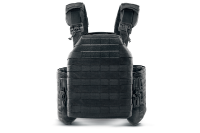 Plate Carrier U-WIN PRO зі швидким скиданням 250х300 з камербандами M під балістичні пакети Cordura 500 Чорний