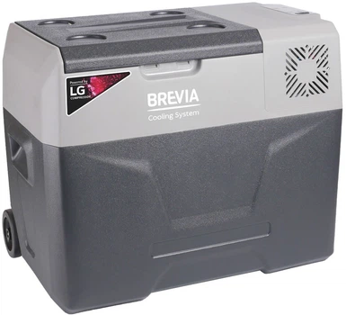 Портативный холодильник Brevia 40 л компрессор LG (22735BR)
