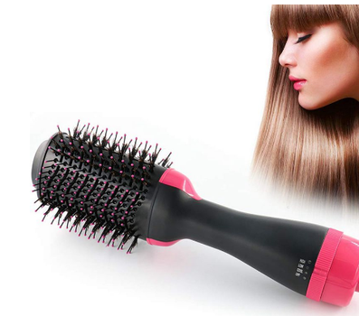 Фен-щетка для волос One Step Hair Dryer Черный (IS33)