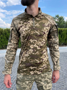 Военная тактическая рубашка с длинным рукавом Убакс 60 Пиксель