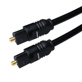 Кабель Kingda B00118 аудіо оптичний Toslink M/M 1.0м