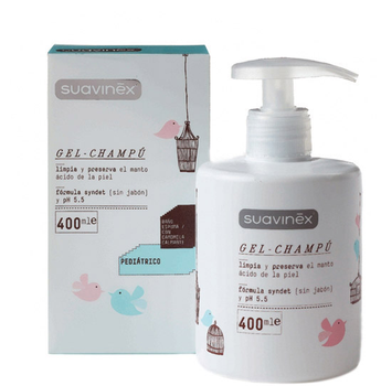 Шампунь для дітей Suavinex Shampoo Gel 400 мл (8426420800570)