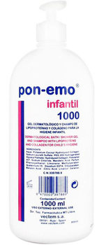 Шампунь-гель для дітей Vectem Pon-Emo Infant Gel-Shampoo 1000 мл (8470003797889)