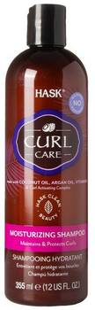 Szampon do oczyszczania włosów Hask Curl Care Moisturizing Shampoo 355 ml (71164304112)