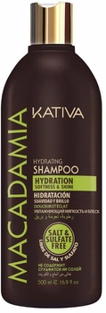Шампунь для зволоження волосся Kativa Macadamia Hydrating Shampoo 355 мл (7750075058293)