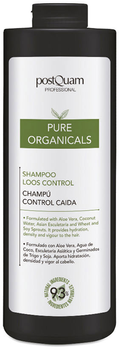 Szampon przeciw wypadaniu włosów Postquam Pure Organicals Shampoo Loos Control 1000 ml (8432729074666)