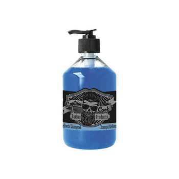 Освіжаючий шампунь для волосся Eurostil Captain Cook Refresh Shampoo 500 мл (8423029078799)