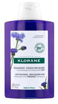 Szampon do zmiękczania włosów Klorane Reflection Shampoo With Centaurea Extract 200 ml (3282770145236)