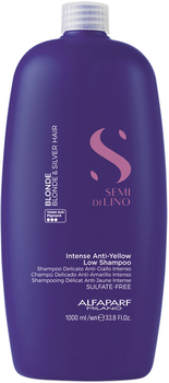 Освіжаючий шампунь для волосся Alfaparf Milano Anti Yellow Low Shampoo 1000 мл (8022297133379)