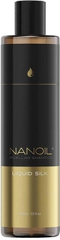 Відновлювальний шампунь Nanolash Micellr Shampoo Liquid Silk 300 мл (5905669547277)