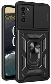 Чохол Camshield з кільцем-підставкою на Nokia G21 black
