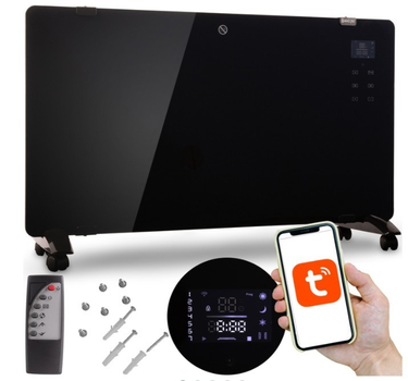 Конвектор с закаленного стекла Maltec CH5000DW Premium Wi-Fi +ПДУ
