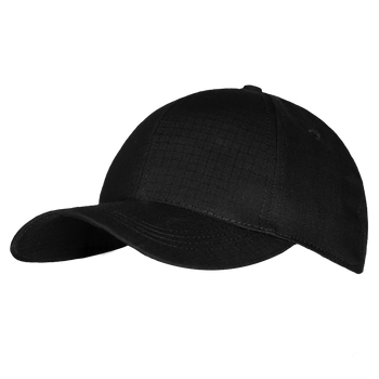 Бейсболка тактична універсальна кепка для спецслужб KOMBAT 5849 Чорний TR_5849