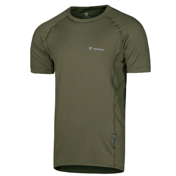 Футболка тактическая мужская летняя повседневная футболка для силовых структур XXL Олива TR_7099 (XXL)