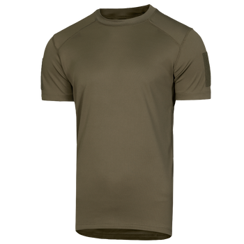 Футболка чоловіча тактична польова повсякденна футболка для спецсужб (XXL) Олива TR_7102 (XXL)