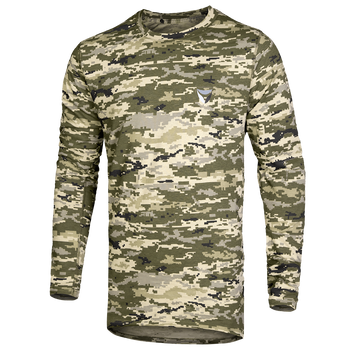 Лонгслив тактичечкий мужская футболка с длинным рукавом для силовых структур M ММ14 TR_6676M