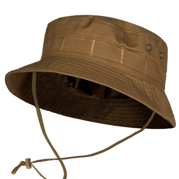 Панама тактическая универсальная маскировочный головной убор для спецслужб 59 Коричневый TR_556259